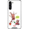 Marvel Rocket Raccoon and Groot Tall Tails Galaxy S24 FE Clear Case